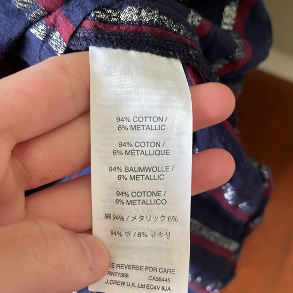 J. Crew Metallic Tunic - Picture 3 of 5